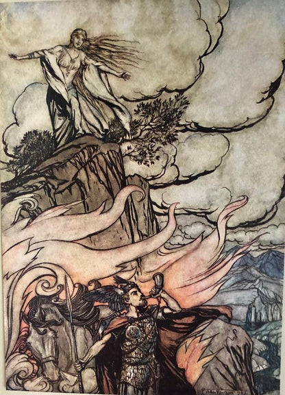 Ring of the Nibelung - Illustrated by Arthur Rackham, 1910, Stockholm