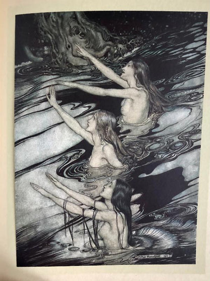 Ring of the Nibelung - Illustrated by Arthur Rackham, 1910, Stockholm