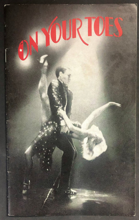 ON YOUR TOES - Theatre Programme Signed by Natalia Makarova and George Abbott
