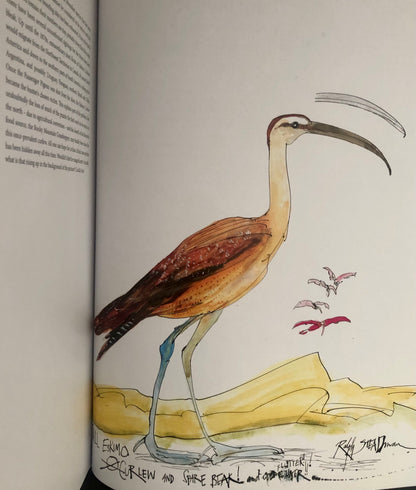 Ralph Steadman's NEXTINCTION - Hardcover First Printing, Double-Signed