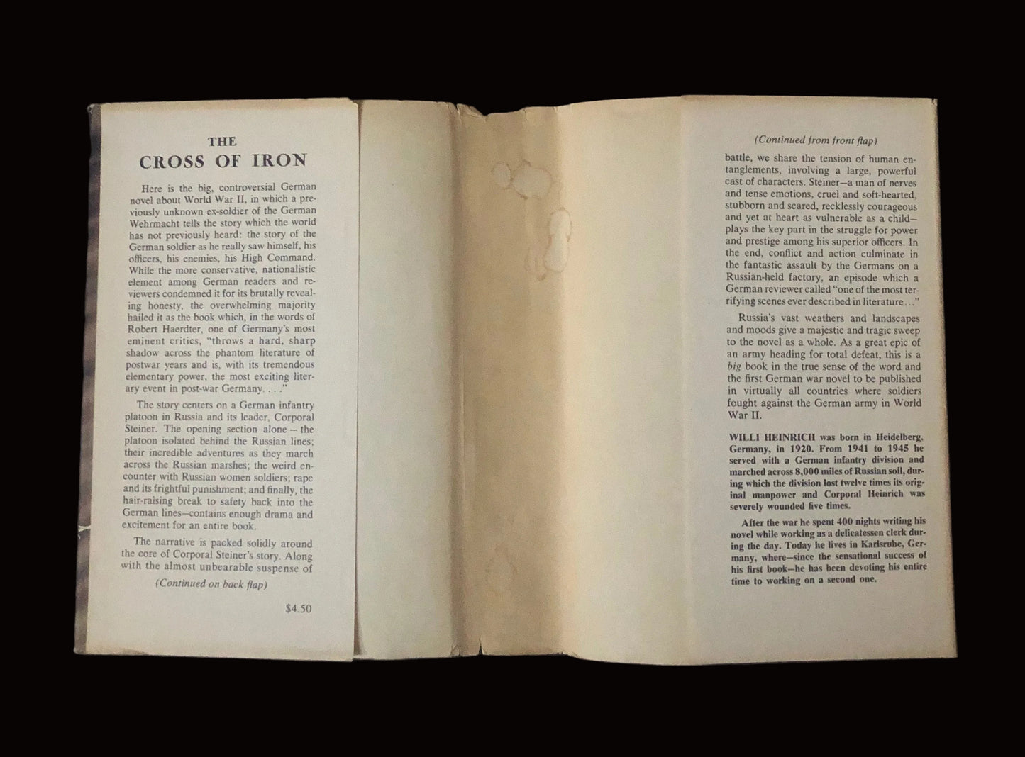 Willi Heinrich - THE CROSS OF IRON