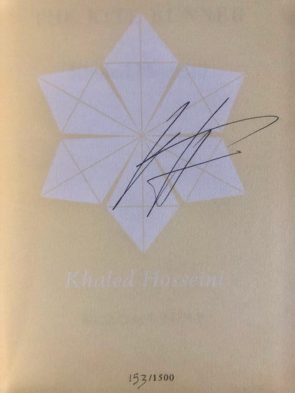 Khaled Hosseini's Autograph signeture