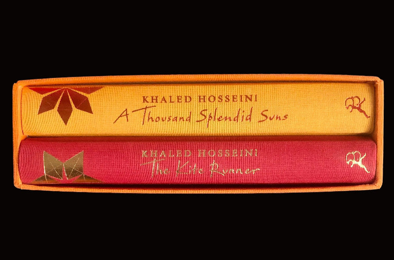 Special Signed and Numbered Editions of The Kite Runner and 1000 Splendid Suns by Khaled Hosseini