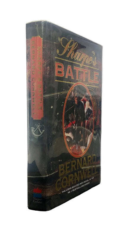 'Sharpe's Battle' by Bernard Cornwell Signed by the author.