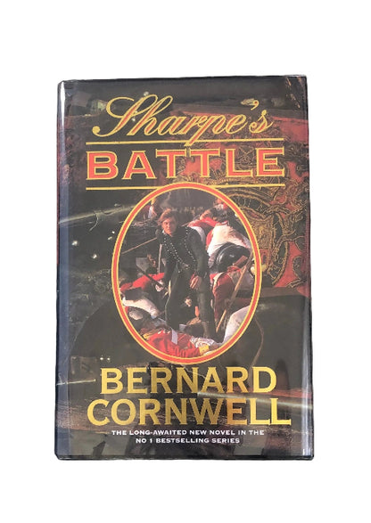 'Sharpe's Battle' by Bernard Cornwell, First UK Hardcover edition