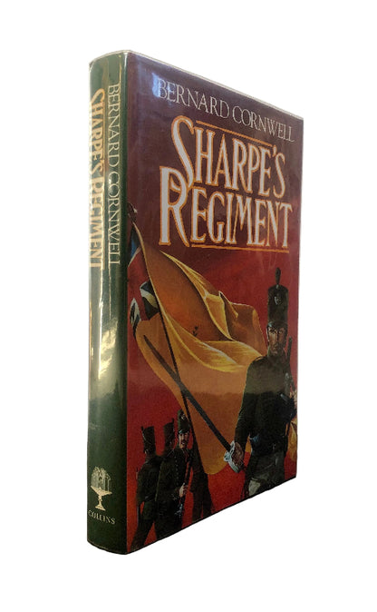 'Sharpe's Regiment' by Bernard Cornwell, First Edition, Signed.