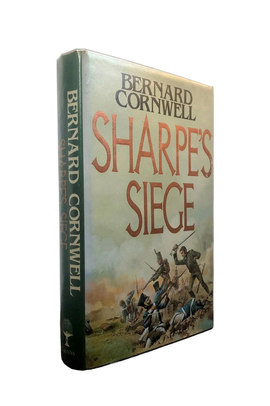Bernard Cornwell, Sharpe's Siege, First UK Printing Signed