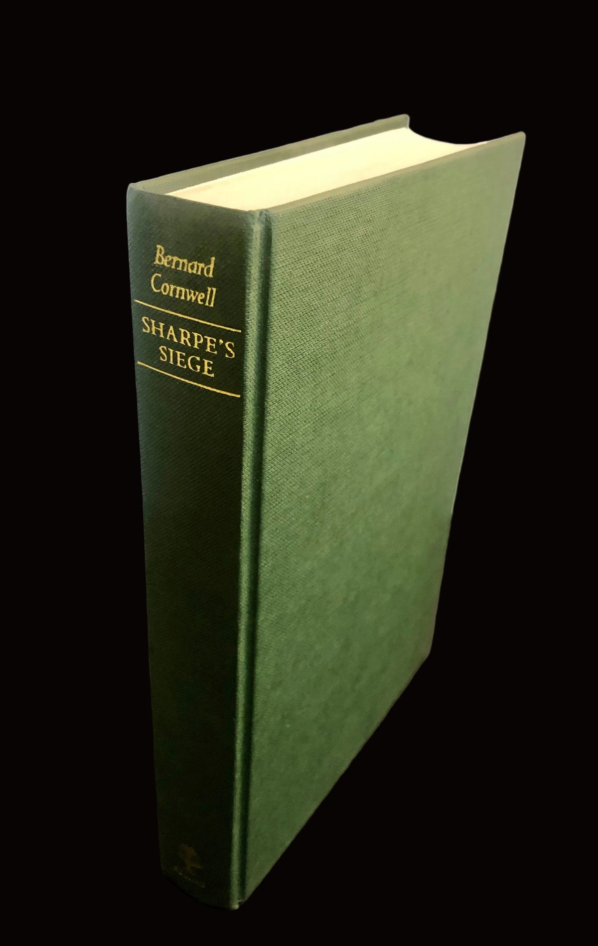 Bernard Cornwell - Sharpe's Siege, Signed First UK Edition