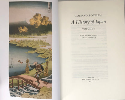 A History of Japan. Two-Volume Folio Society Edition