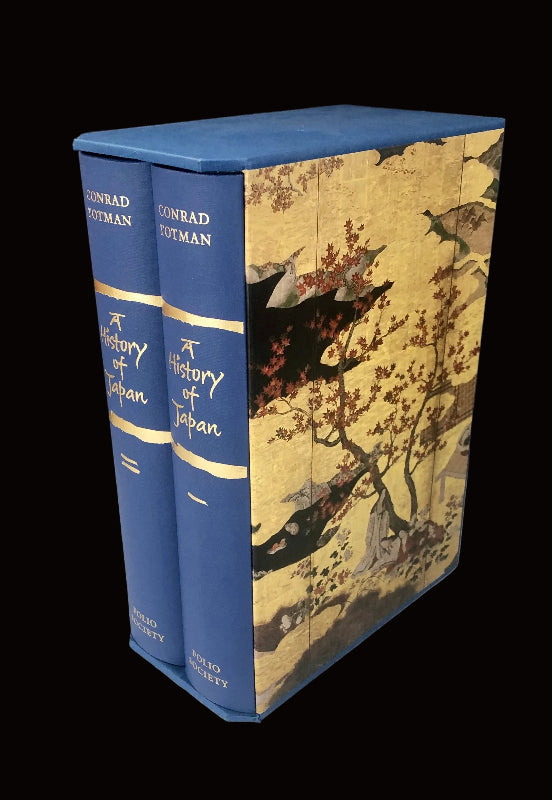 Conrad Totman's "A History of Japan", 2-Volume Folio Society Edition.