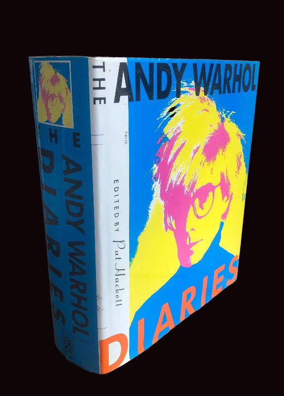 THE ANDY WARHOL DIARIES, First UK Edition, 1989