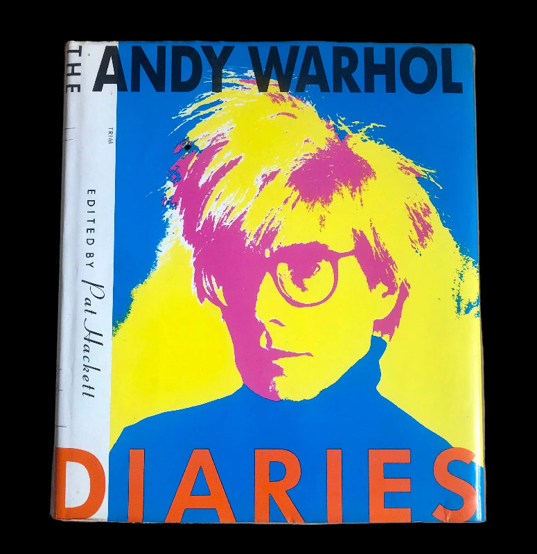 THE ANDY WARHOL DIARIES, First UK Edition, 1989