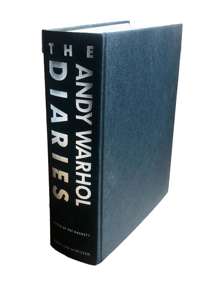THE ANDY WARHOL DIARIES, First UK Edition, 1989