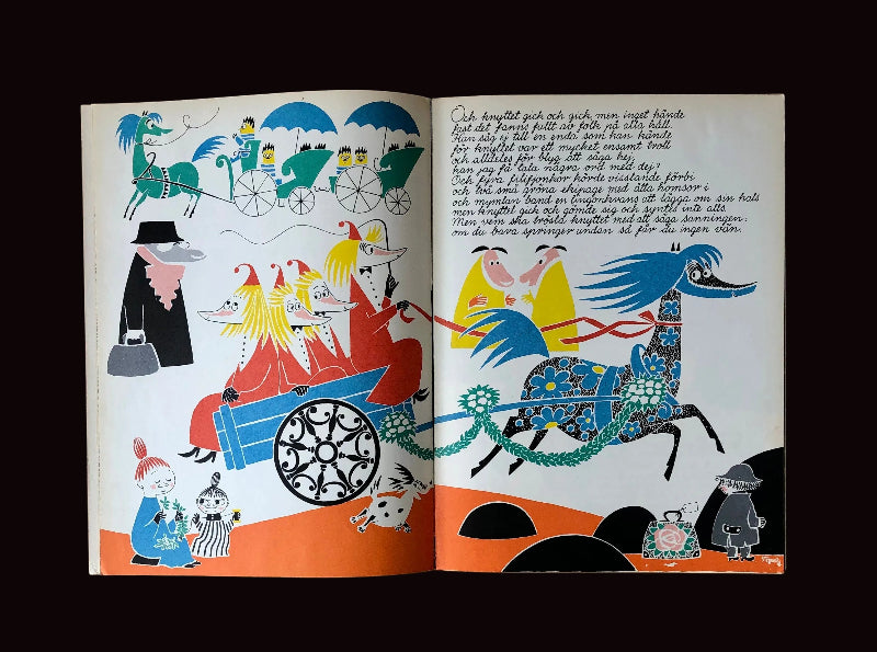Another detail from Vem Ska Trösta Knyttet?  by Tove Jansson. 