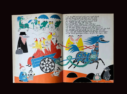 Another detail from Vem Ska Trösta Knyttet?  by Tove Jansson. 