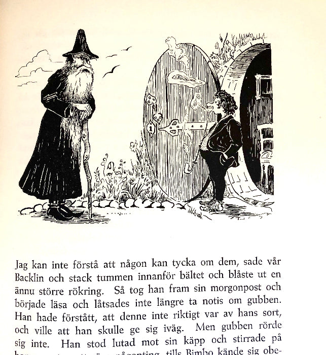 J.R.R. TOLKIEN - HOMPEN First Translated Edition of The Hobbithompen