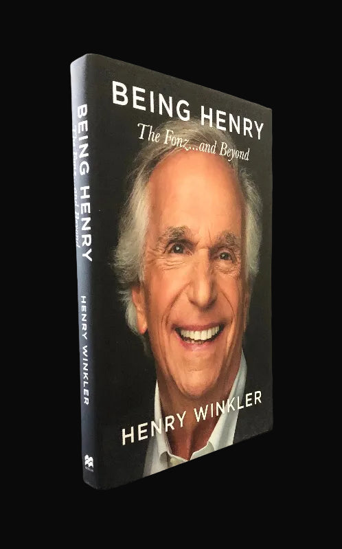 Book cover of 'Being Henry: The Fonz...and Beyond' by Henry Winkler.