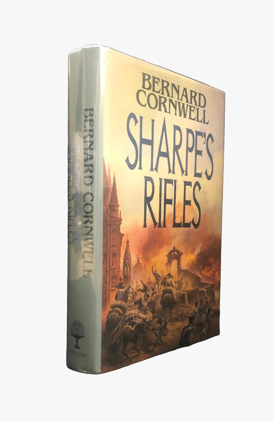 A Signed First UK Printing of Sharpe's Rifles by Bernard Cornwell