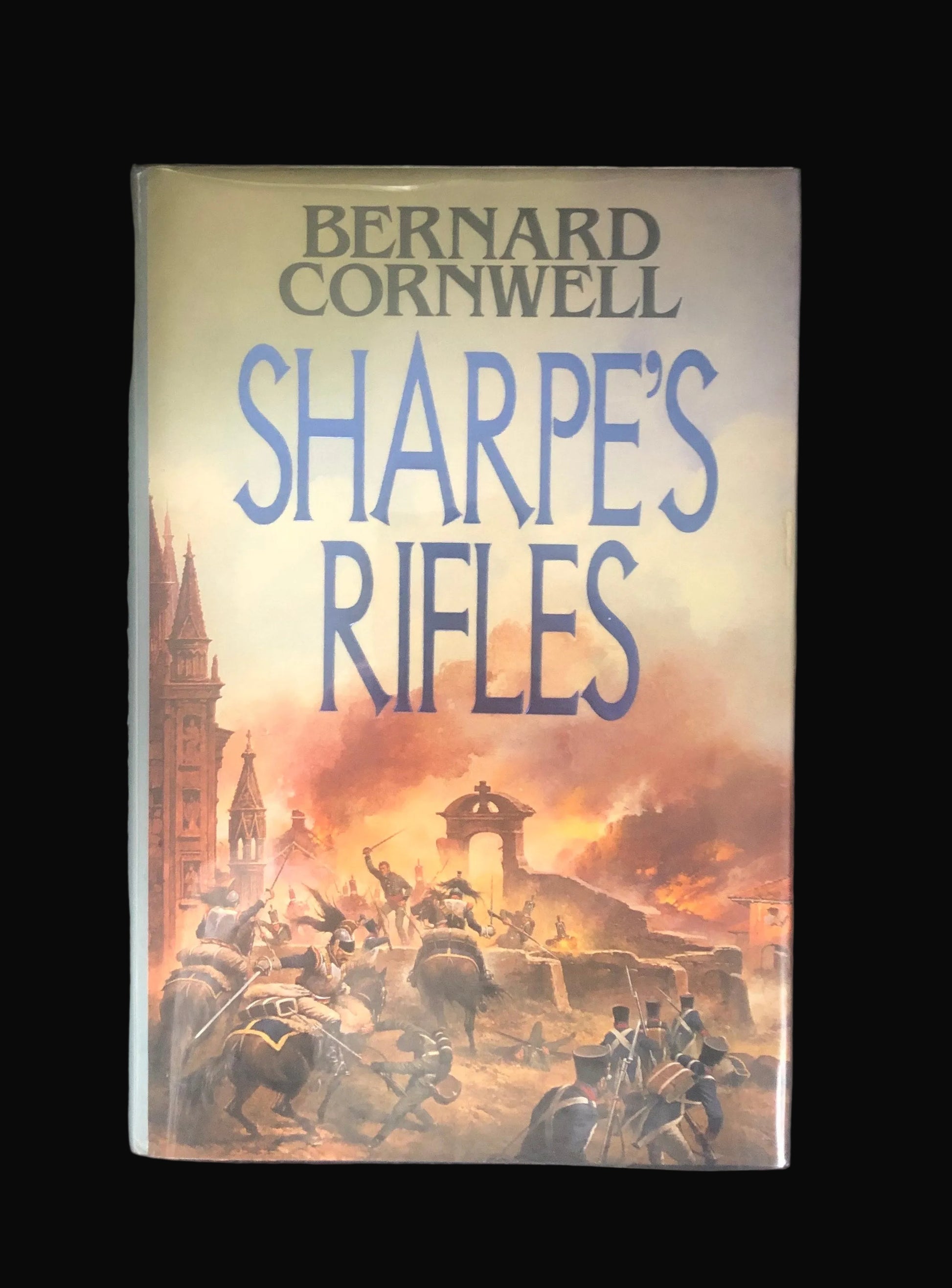 A Signed First UK Printing of Sharpe's Rifles by Bernard Cornwell