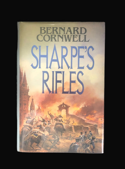 A Signed First UK Printing of Sharpe's Rifles by Bernard Cornwell