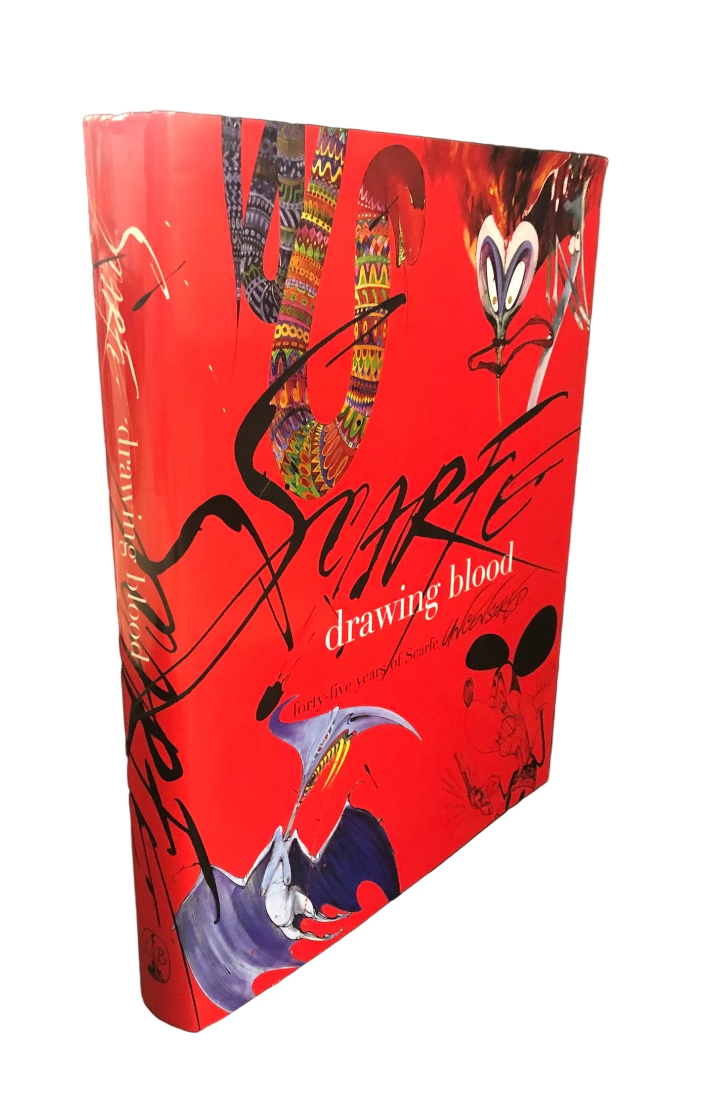 Gerald Scafe, 'Drawing Blood', a 45-year retrospective of the artist's work, First Edition, Signed.