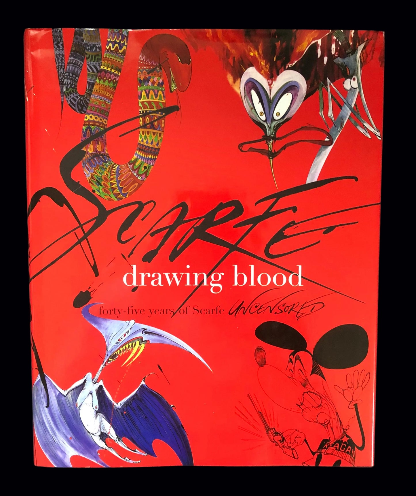 Gerald Scarfe, 'Drawing Blood', Hardcover in Dustjacket.