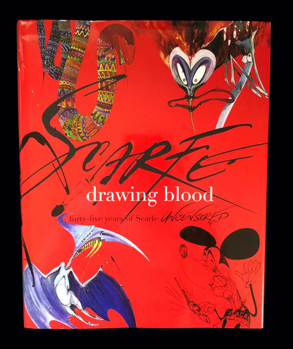 Gerald Scarfe, 'Drawing Blood', Hardcover in Dustjacket.