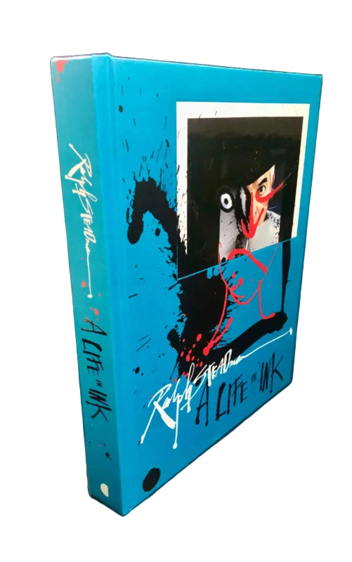 'A Life in Ink' by Raph Steadman. First Edition, Signed and doodled.
