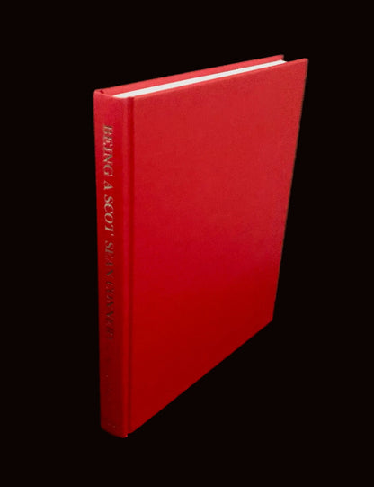 Sean Connery 'Being a Scot', pictured without dustjacket