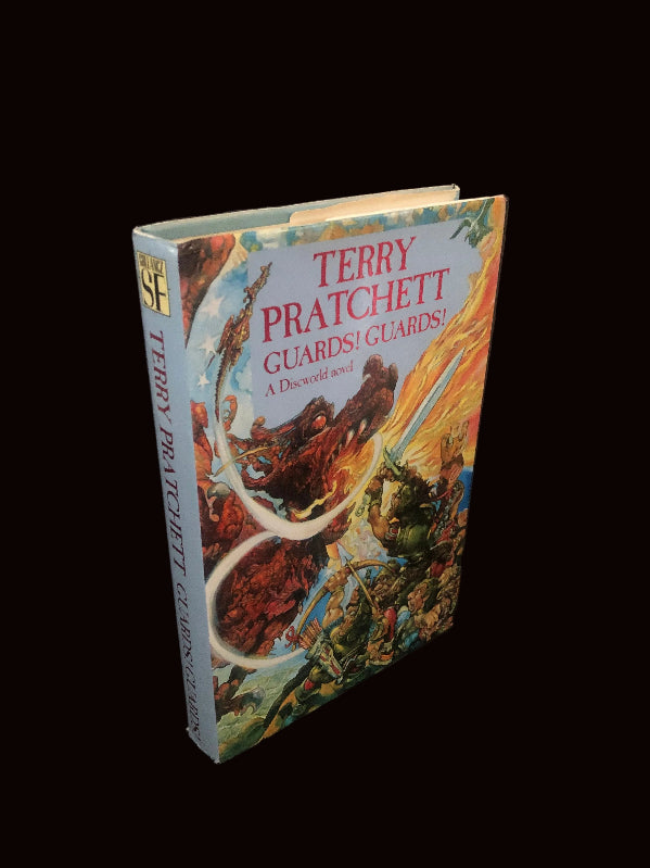 Terry Pratchett, Guards Guards, First UK edition