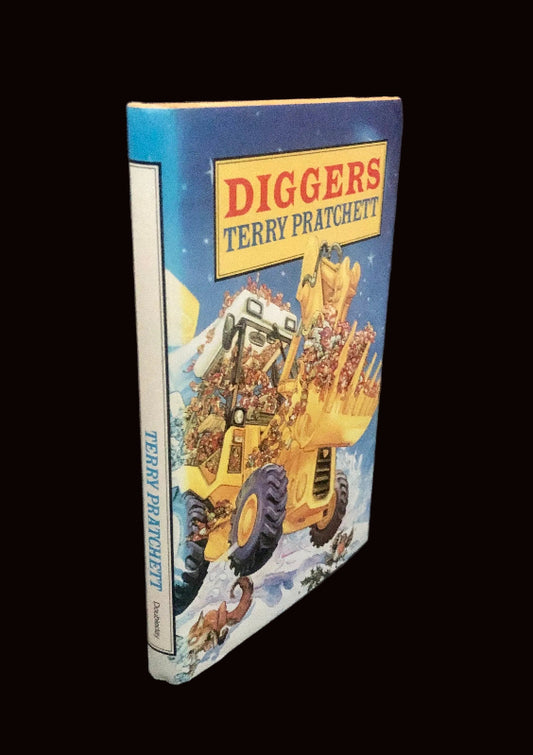 Diggers by Terry Pratchett,  First UK edition