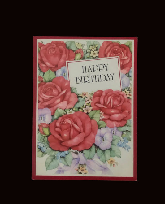 Birthday card signed by Philip Pullman