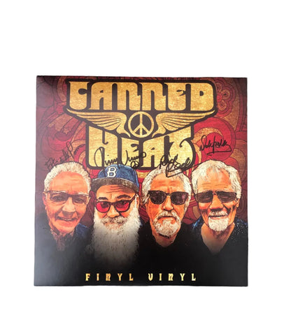 Final Vinyl by Canned Heat, Signed album cover