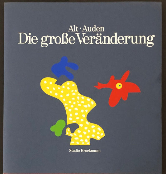 Otmar Alt and W.H. Auden, Die große Veränderung, front cover