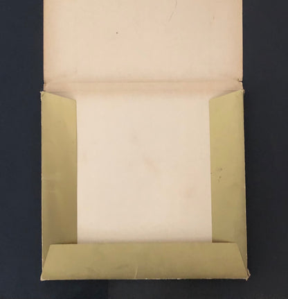 Original card container for the book Die große Veränderung