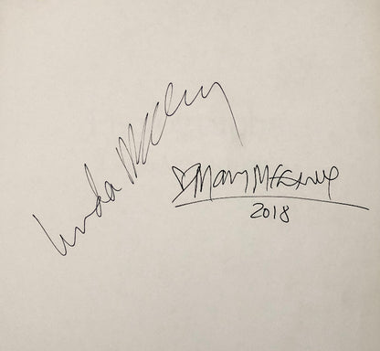 Photographs, signed by Linda McCartney originally and additionally signed by Mary McCartney in 2018