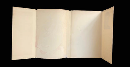 Inside of dustjacket for Comet in Moominland
