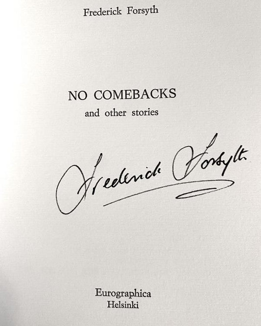 Frederick Forsyth - No Comebacks and Other Stories