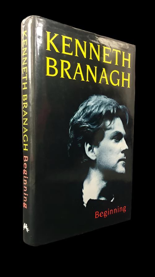 Kenneth Branagh - BEGINNING. With Signed Bookplate