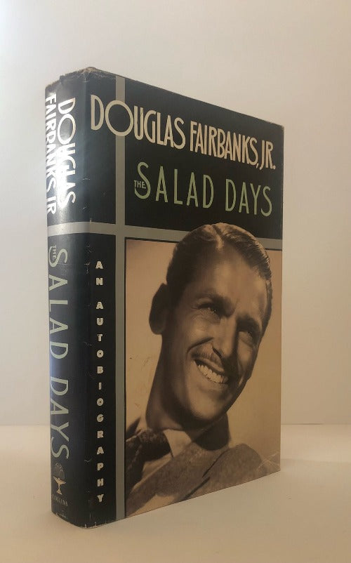 Douglas Fairbanks Jr. - SALAD DAYS - First UK Edition, SIGNED.