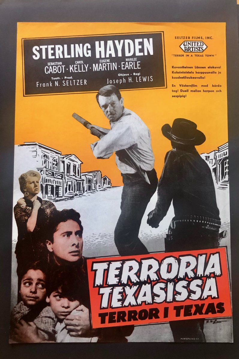 Sterling Hayden in TERROR IN A TEXAS TOWN