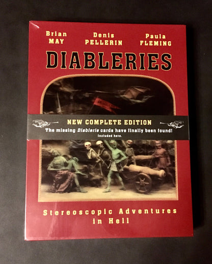 DIABLERIES. Stereoscopic Adventures in Hell. Signed by Brian May et al