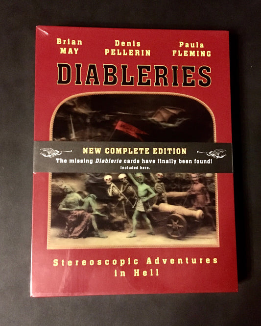 DIABLERIES. Stereoscopic Adventures in Hell. Signed by Brian May et al