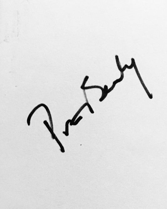 Peter Benchley - Autograph Signature On Card