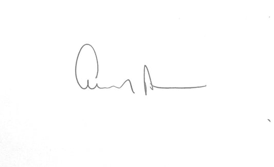 EDWARD ALBEE - Autograph Signature On Card