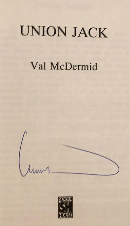 Val McDermid - UNION JACK - First UK Printing Hardcover