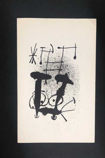 Derrière le Miroir (DLM) No. 169, Joan Miró