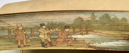 POEMS BY WILLIAM COWPER. 2 Volume Set with Fore-Edge Paintings