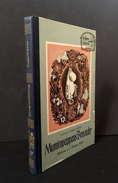 Tove Jansson - Muminpappans Bravader, (Moominpappa's Memoirs) - Signed