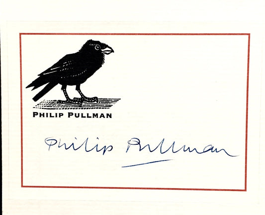 PHILIP PULLMAN - Autograph Signature On Bookplate